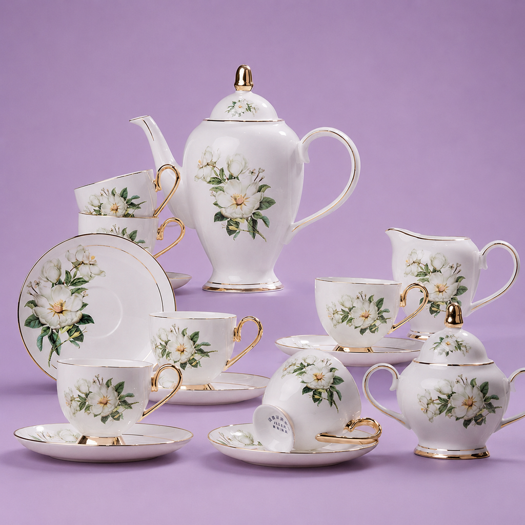 Elegant Porcelain Creamer Pitcher