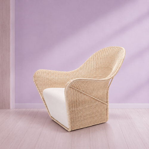Creative Nordic Outdoor Single Rattan Sofa Design